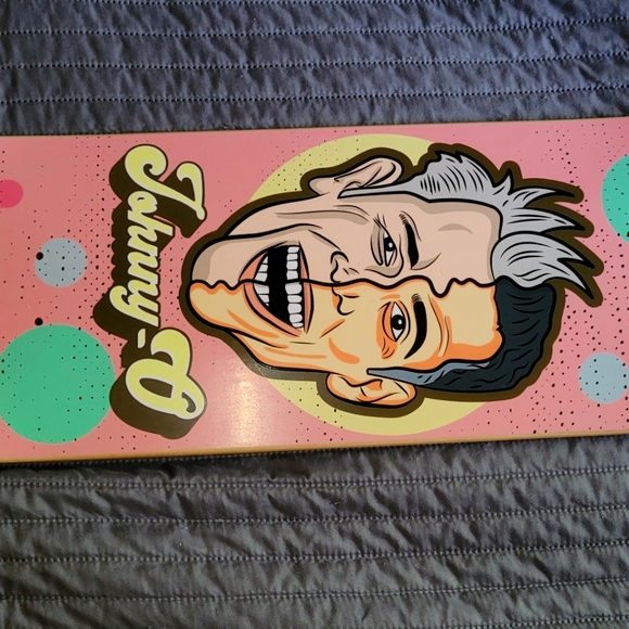 Brand New Signed Johnny-O Skateboard - Picture 1 of 3